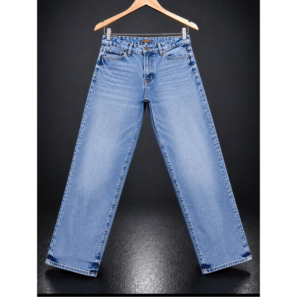 Joe’s Jeans Relaxed Straight Leg Button Fly Stretch Jeans Women’s 30x32 EUC